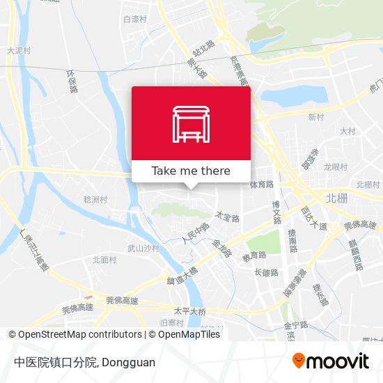 中医院镇口分院 map