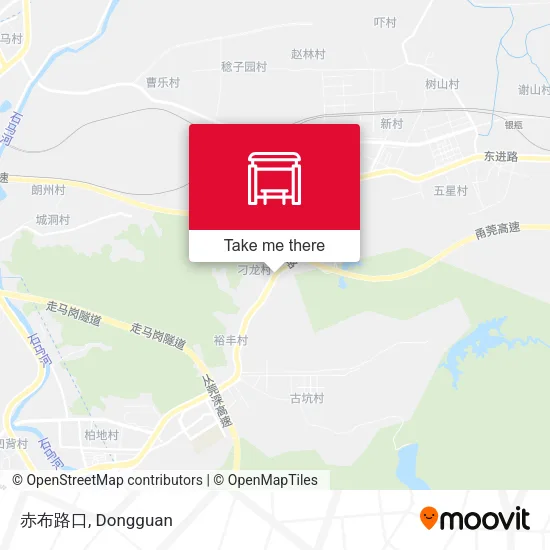 赤布路口 map