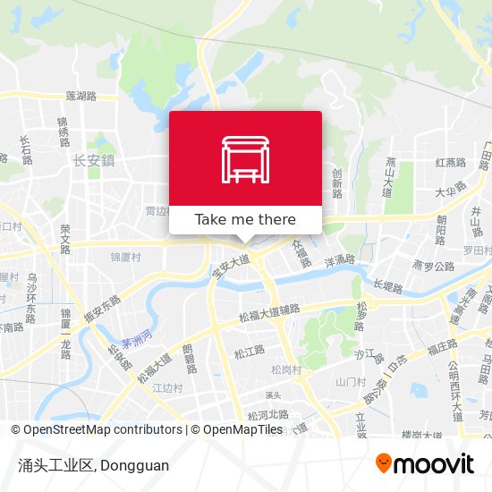 涌头工业区 map