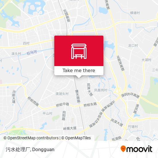 污水处理厂 map