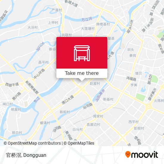 官桥滘 map