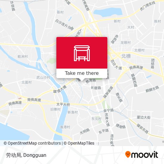 劳动局 map