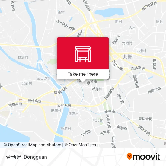 劳动局 map