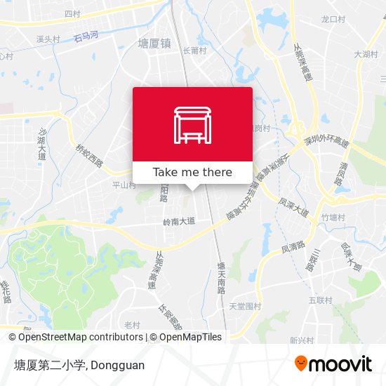 塘厦第二小学 map