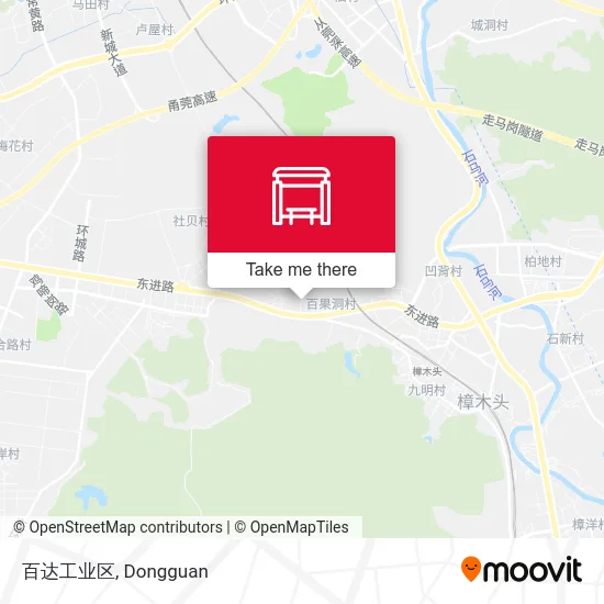 百达工业区 map