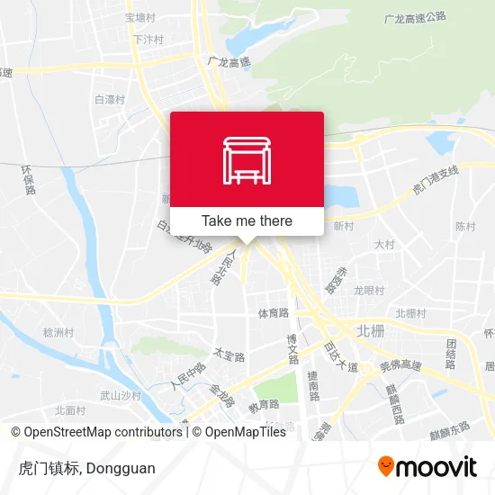 虎门镇标 map