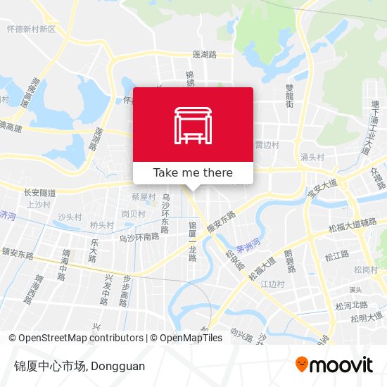 锦厦中心市场 map
