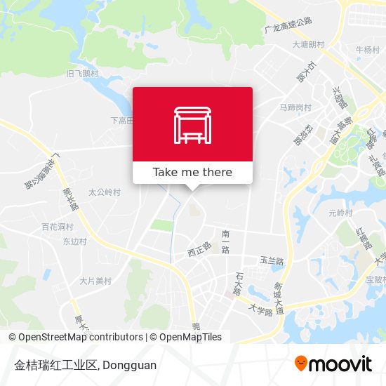 金桔瑞红工业区 map