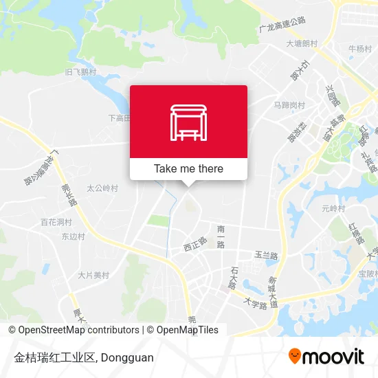 金桔瑞红工业区 map