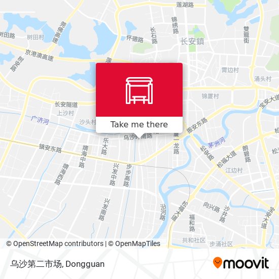 乌沙第二市场 map