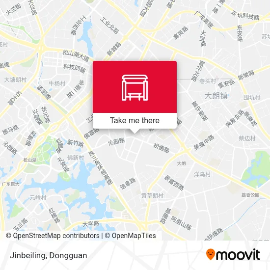 Jinbeiling map