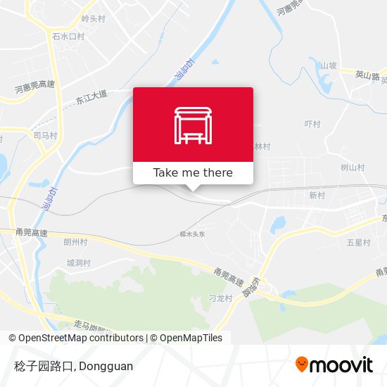 稔子园路口 map