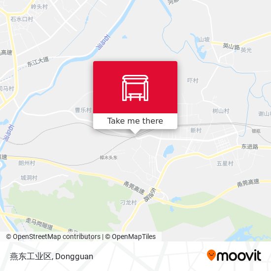 燕东工业区 map