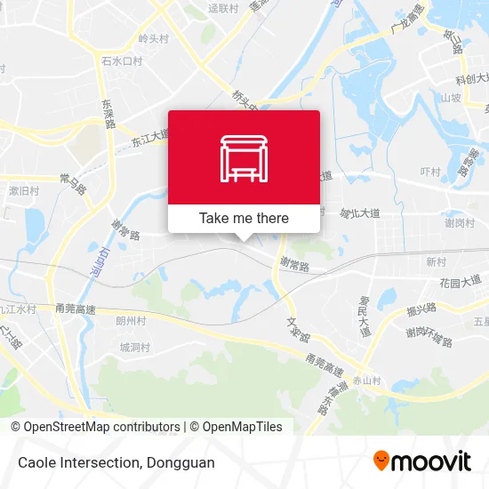 Caole Intersection map