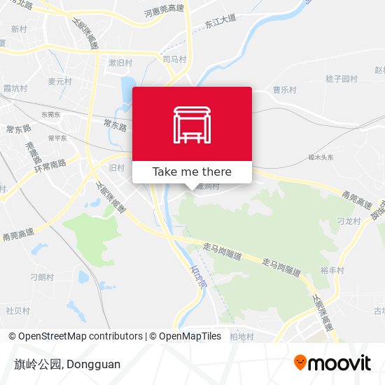 旗岭公园 map
