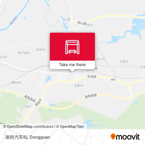 谢岗汽车站 map