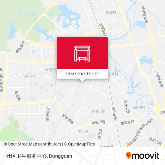 社区卫生服务中心 map