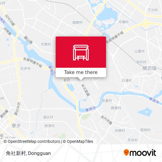角社新村 map