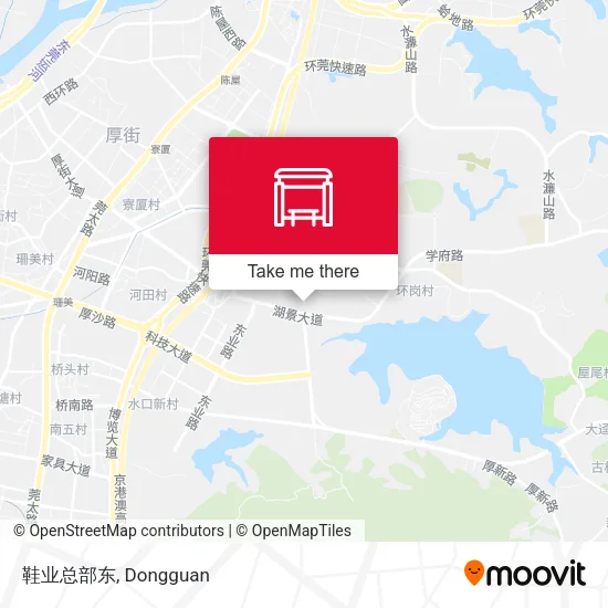 鞋业总部东 map