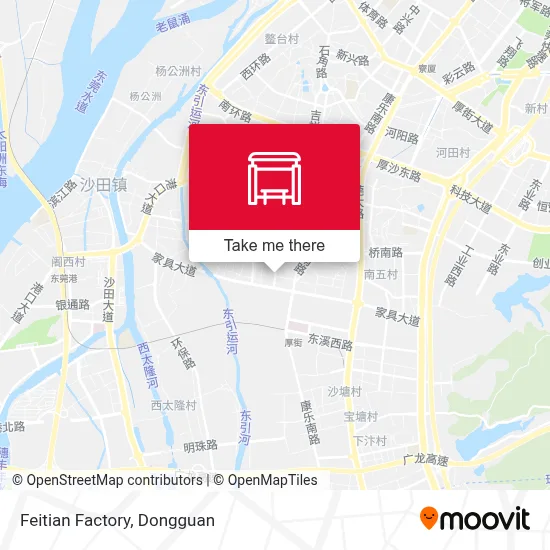 Feitian Factory map