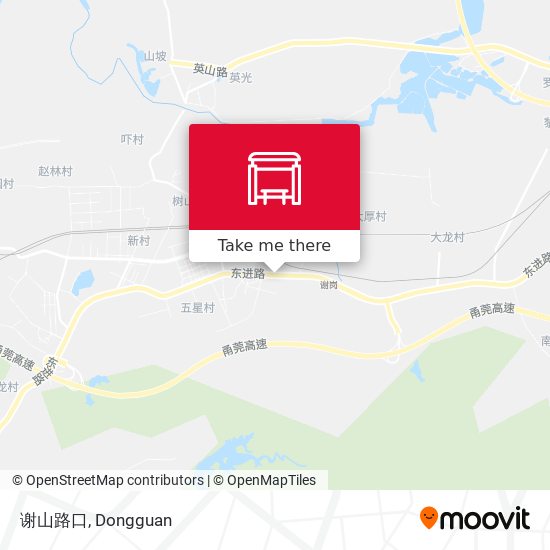 谢山路口 map