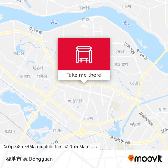 福地市场 map