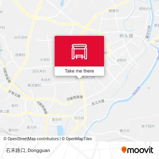 石禾路口 map