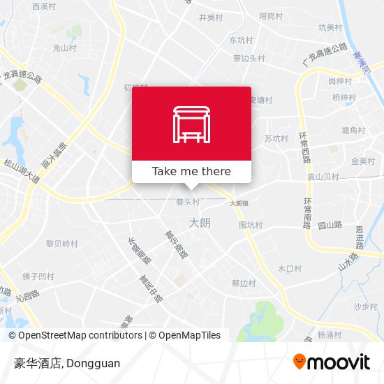 豪华酒店 map