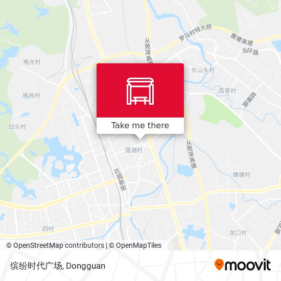 缤纷时代广场 map