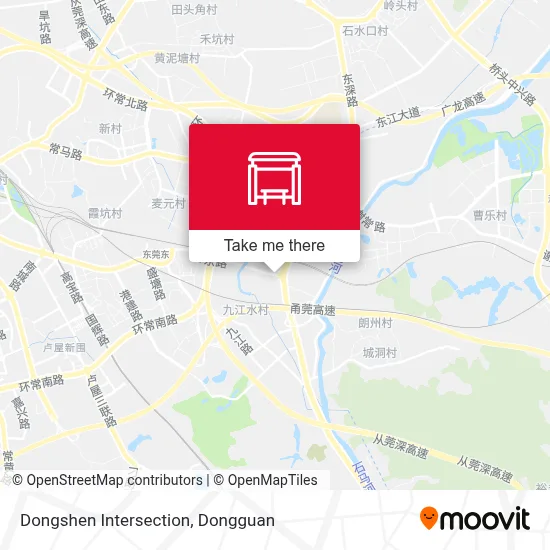 Dongshen Intersection map