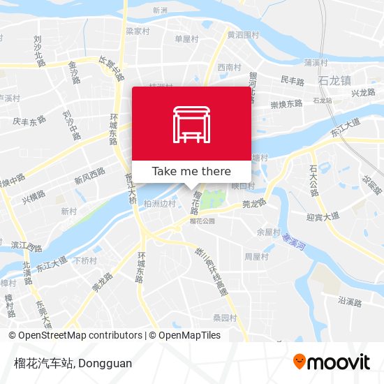 榴花汽车站 map