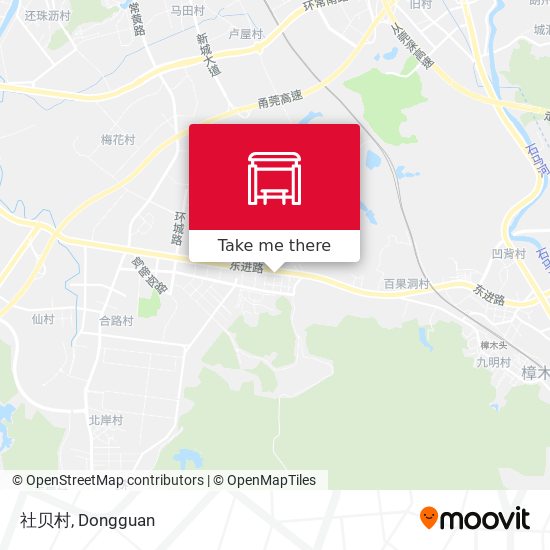 社贝村 map