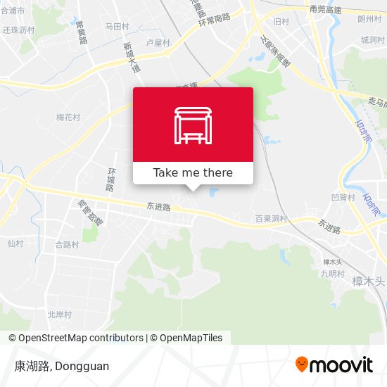 康湖路 map