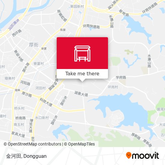 金河田 map