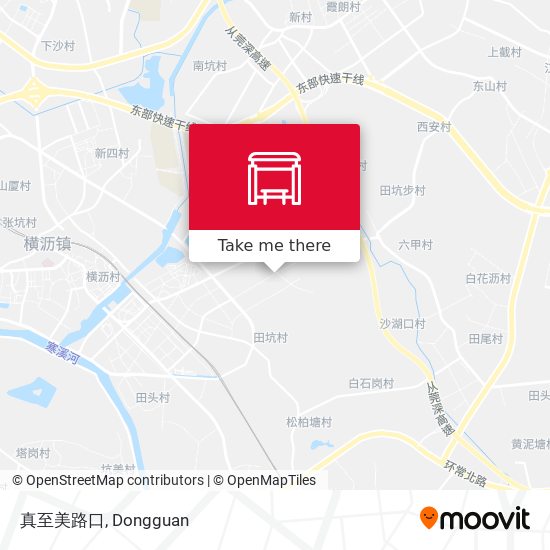 真至美路口 map