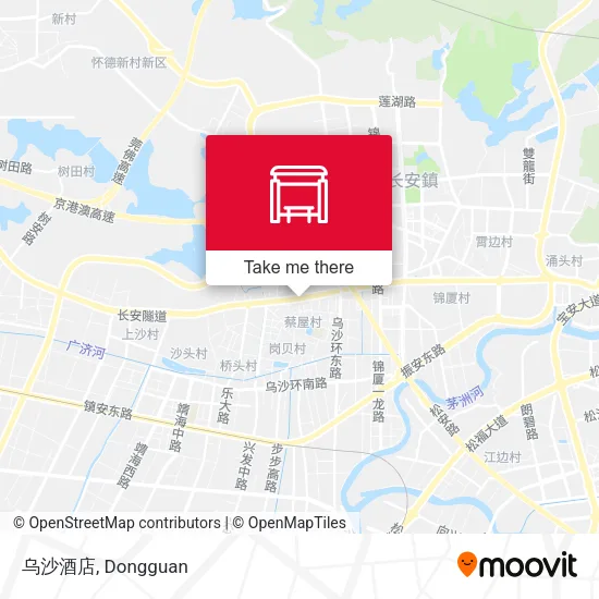 乌沙酒店 map