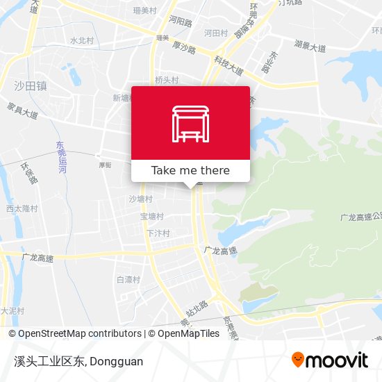 溪头工业区东 map