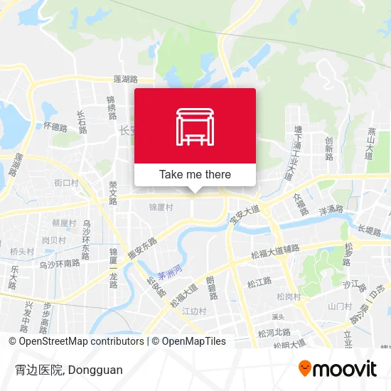 霄边医院 map