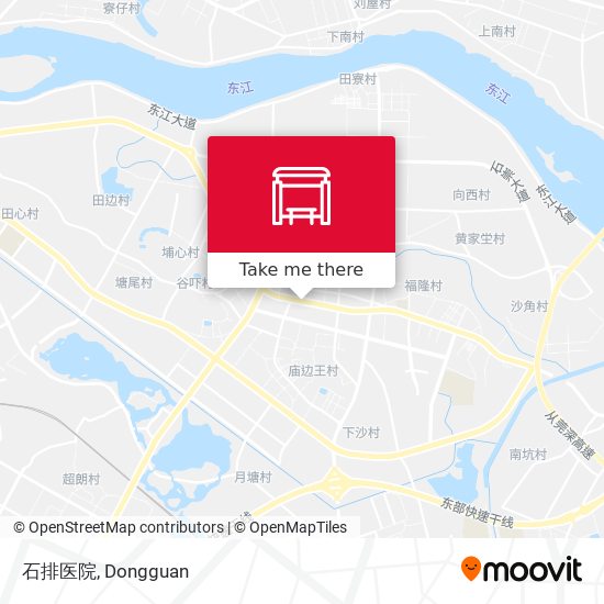 石排医院 map