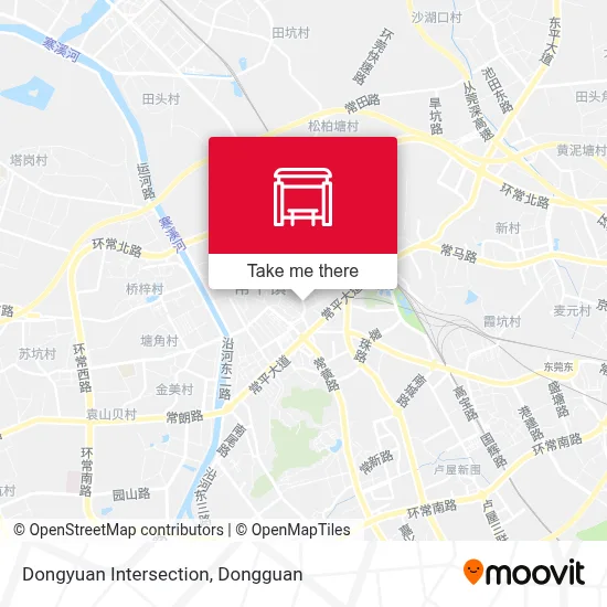 Dongyuan Intersection map