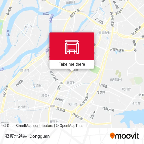 寮厦地铁站 map