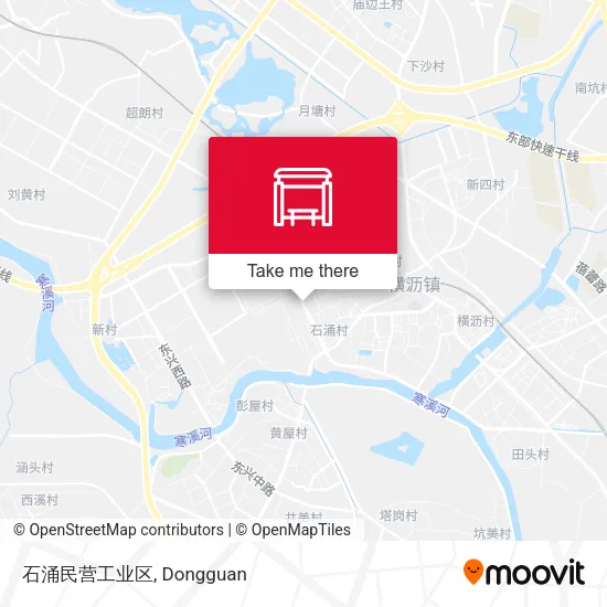 石涌民营工业区 map