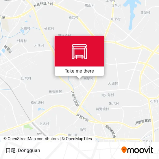 田尾 map