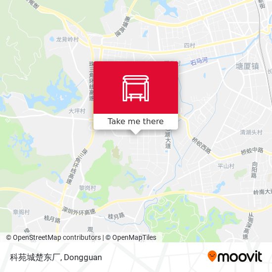 科苑城楚东厂 map