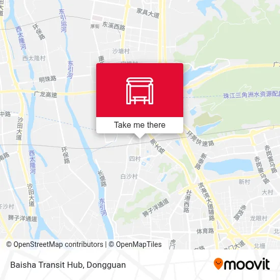Baisha Transit Hub map
