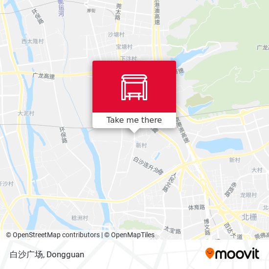 白沙广场 map