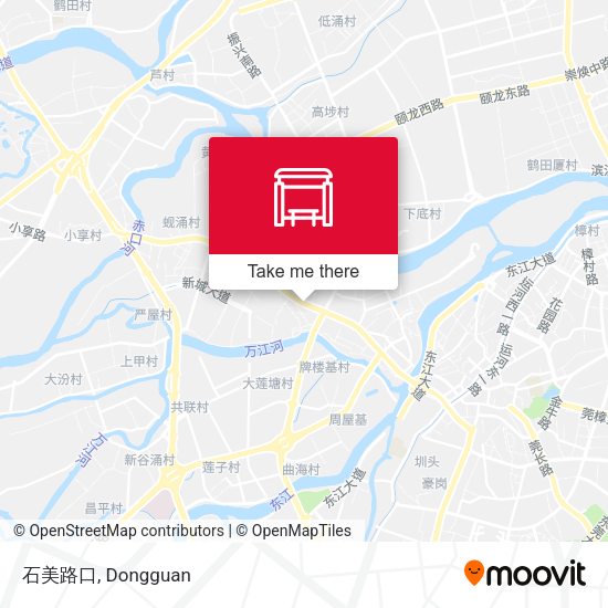石美路口 map