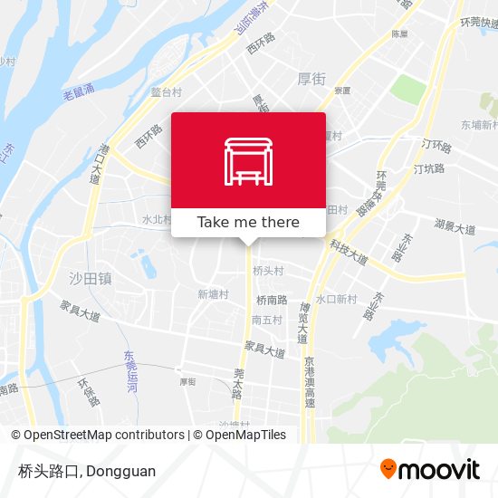 桥头路口 map