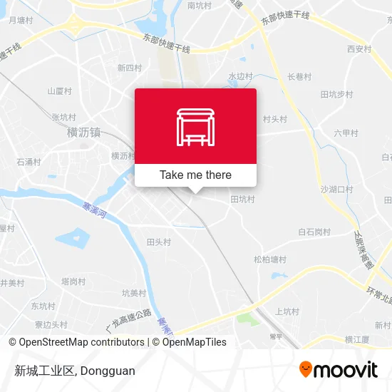 新城工业区 map