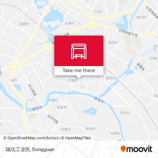 隔坑工业区 map